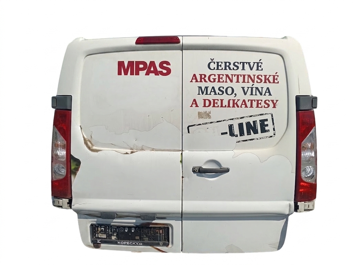 Víko kufru levé